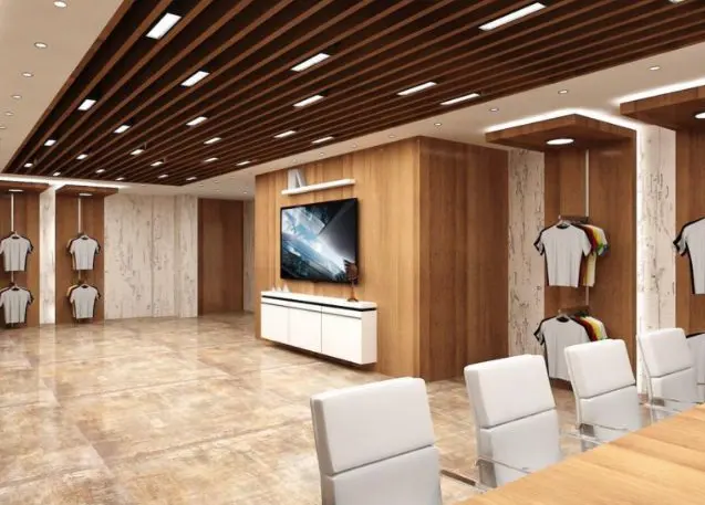Tekstil Showroom Rafları, uygulama fotoğrafı 12